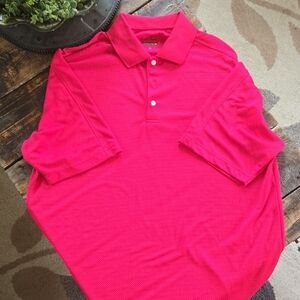 Walter Hagen Fushia Polo Shirt Classic Design